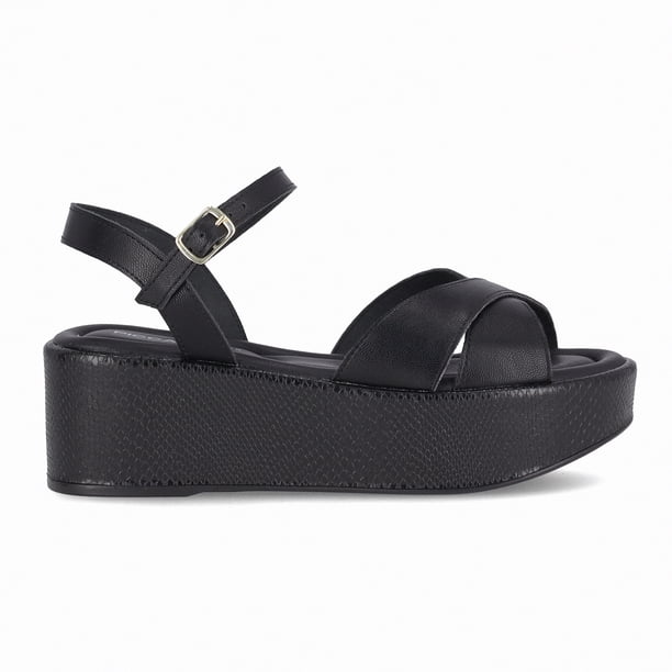 Sandalia Mujer Negro Leia Piccadilly