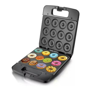 Raf - Maquina Para Donas 12 Donas Pequeñas 1100W Negro R2512