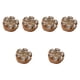 thumbnail image 3 of 6 piezas de gemelos, accesorios de joyería para camisa, elegantes cubiertas de botones de diamantes de imitación para camisa de vestido de compromiso Dorado, 3 of 5