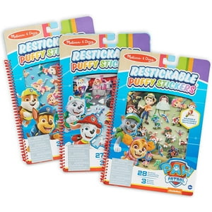 Pegatinas Hinchadas Adhesivas Melissa & Doug Paw Patrol 3-Pack