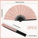 thumbnail image 2 of Abanico de seda plegable a mano Maitys Chinese Tai Ji Fan 34 x 63,5 cm, 2 of 3