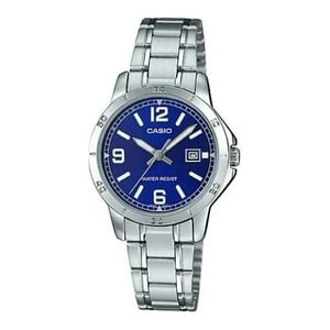 Reloj Analogo Plateado Casio Ltp-V004D-2B