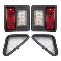 Hecasa - Kit De Luces Led Para Faros Delanteros Y Traseros Para Minicargadora Bobcat