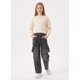 thumbnail image 2 of Jeans Cargo Niña Con Tirantes Y Bolsillos Moda Urbana, 2 of 3