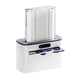 thumbnail image 3 of Dispensador automático de hilo dental, soporte eléctrico, organizador de contenedores, soporte para palos de hilo, estuche para fiesta, baño, oficina, Azul oscuro, 3 of 5