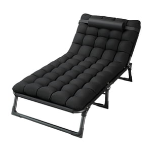 Ioensy - Cama De Camping Plegable Cuna De Camping Cama De Invitados Abatible Para Oficina Siestas Hogar 180 Cm X 62 Cm X 28 Cm