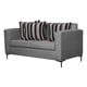 thumbnail image 3 of Sofá Clio 2C + 1 Pouf-Met Tela Gris Medio, 3 of 6