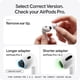 thumbnail image 2 of Almohadillas para AirPods Pro AutoLine Pro Small FDE Tan (3 pares), 2 of 9