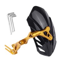 Magideal - Guardabarros Trasero De Motocicleta Universal Para 155 Protector Para Msx125 Sniper150 Cnc Aleación De Aluminio Durable Guardabarros , F F