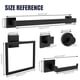 thumbnail image 5 of Juego de accesorios de baño UPRONE 304 de acero inoxidable, 7 piezas, 5 of 9