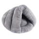 thumbnail image 5 of Cama Para Perros Con Forma De Zapatilla Cama Para Gatos Cama Para Mascotas Perrera Para Conejos Gatos De Interior Gatitos Gris Claro 45 Cm X 35 Cm, 5 of 5