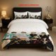 thumbnail image 1 of Ushio High School Volleyball Team Group Portrait Pattern Bedding Set Soft and Comfortable Bedding Set Suitable for All Seasons, 1 of 1
