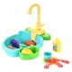 thumbnail image 3 of Play Sink Play House Pretend Role For Kitchen Role Play Parrots Blue, 3 of 5
