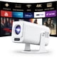 thumbnail image 1 of Proyector Joyflx V1 4K Mini WiFi Bluetooth Android 13 270a, 1 of 3