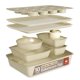 thumbnail image 1 of Juego de utensilios para hornear Bakken-Swiss White Marble, 10 piezas, antiadherentes, 1 of 9