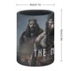 thumbnail image 2 of El Hombre del Norte-theme Cylinder Pen Holder Pencil Organizer with Flannel Lining PVC Leather Material Cardboard Base for study work 10*8CM, 2 of 6