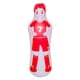 thumbnail image 4 of Muñeca de Fútbol Inflable, Saco de Boxeo Inflable, Juguetes, Dispositivo de Entrenamiento de Fútbol Múltiple Portátil de Múltiples Postes, Pared de Ti Rojo, 4 of 5