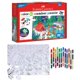 thumbnail image 1 of Puzzle Faber-Castell Colorea por Números Camping 100 piezas 38x28 cm, 1 of 9