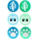 thumbnail image 1 of 6 tapas de agarre para el pulgar compatibles con Nintendo Switch/Lite, diseño de pata de gato, mapache, hoja verde, tapas de joystick compatibles con el controlador Joy-Con de Switch, accesorios para, 1 of 6