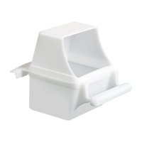 Magideal - Pet Suministra Tazas De Jaula De Aves, Loros De Alimentación, Accesorios De Jaula De Derrames, Caja De Alimentación De Pájaros Para Salón De Canarias,