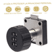 thumbnail image 5 of Cerradura Mueble Cajon Puerta Con Clave Hasta 20mm Espesor, 5 of 8