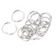 thumbnail image 3 of 20 piezas de anillos de carpeta de 1 pulgada/25 mm de metal plateado para el hogar o la oficina, 3 of 6