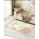thumbnail image 3 of Set De 2 Alfombras Con Diseño De Hojas 80cmx120cm Bicolor 2, 3 of 4