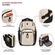 thumbnail image 3 of Mochila SwissGear Endure Vintage Khaki para portátil de 17 pulgadas, 3 of 7