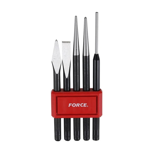 Juego de Cinceles y Botadores Punto Force - 5 piezas