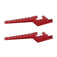 Ioensy - Reposapiés Para Pasajero De Motocicleta Para Motocross, Motocross, Bicicleta Eléctrica, Color Rojo