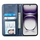 thumbnail image 2 of Funda Flip FOXDOCK para OPPO Reno 12 5G , Estilo Billetera con Diseño Rombo, Correa de Mano y Soporte, Uso Diario, 2 of 6
