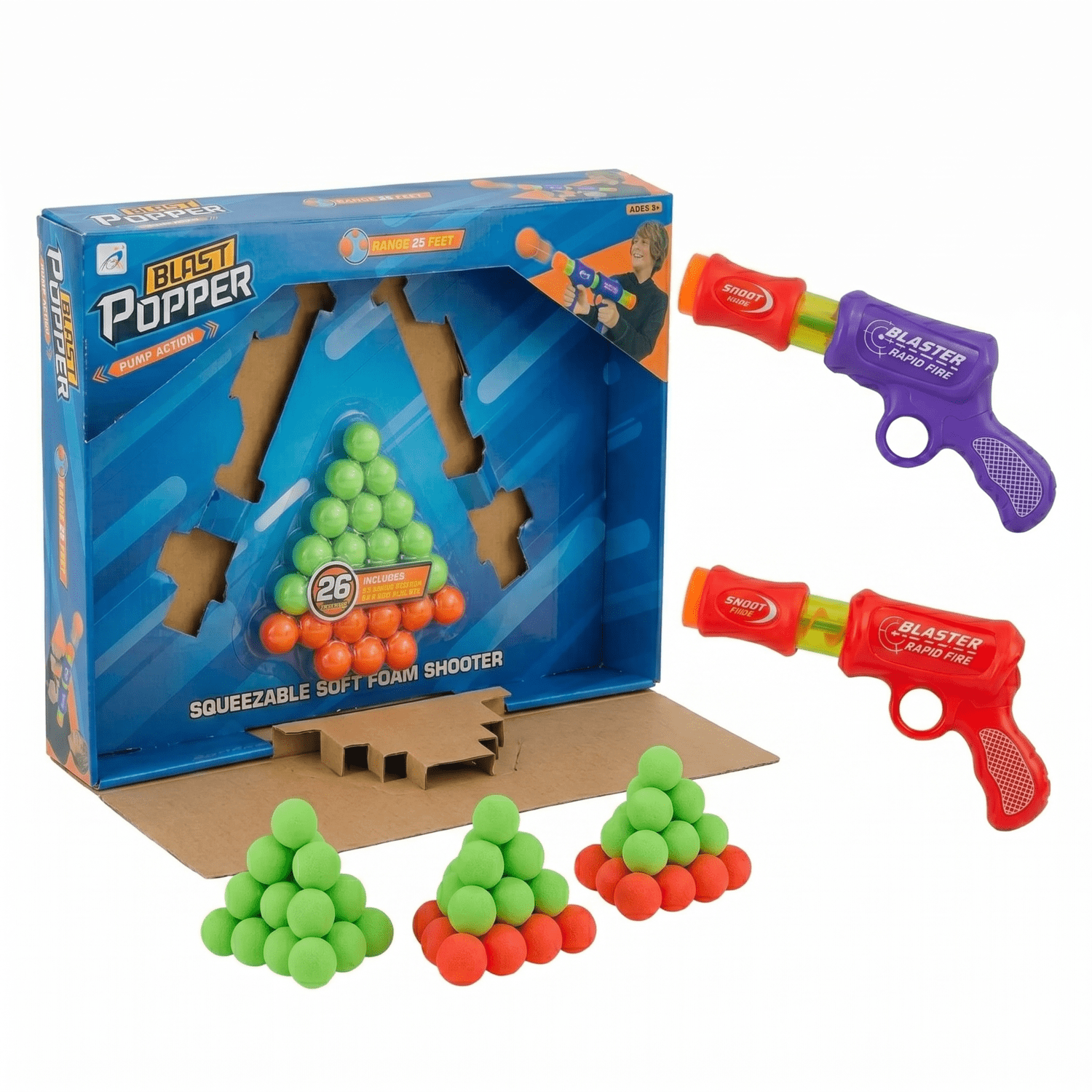 Juguete Lanzador Pelotas Goma - Toyng