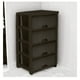 thumbnail image 3 of Cajonera ratan glamour clip cafe 4 niveles extra resistentes 100x54,5x44,5 cm, 3 of 3