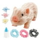 thumbnail image 1 of Mini Cerdito De Juguete Con Accesorios, Lindo Muñeco De Cerdo Animal Para Fiesta De Juegos De Rol, 1 of 3