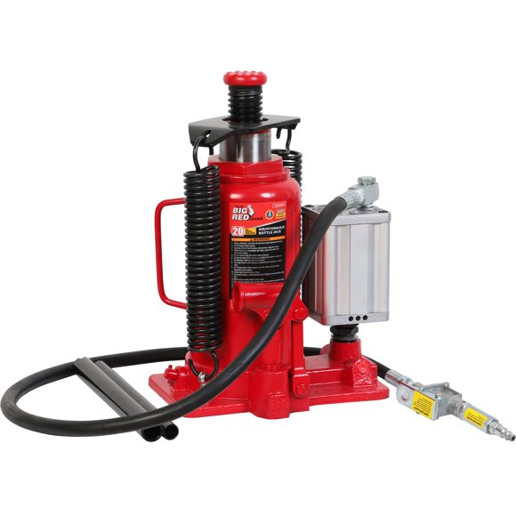 Botella hidráulica para coche Jack BIG RED, aleación de aluminio de 20 toneladas