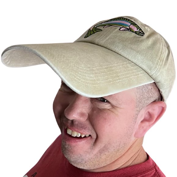 Gorra Knupp Co. Sandlot Visera 15 cm Logo de Pez (Color Arena)