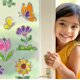 thumbnail image 5 of Pegatinas de gel Imagimake Flores y Mariposas 10 uds, 5 of 8