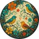 thumbnail image 1 of Letrero decorativo pared 2D no 3D redondo metal aluminio ojo Horus pirámide 20x20 cm hogar jardín, 1 of 7