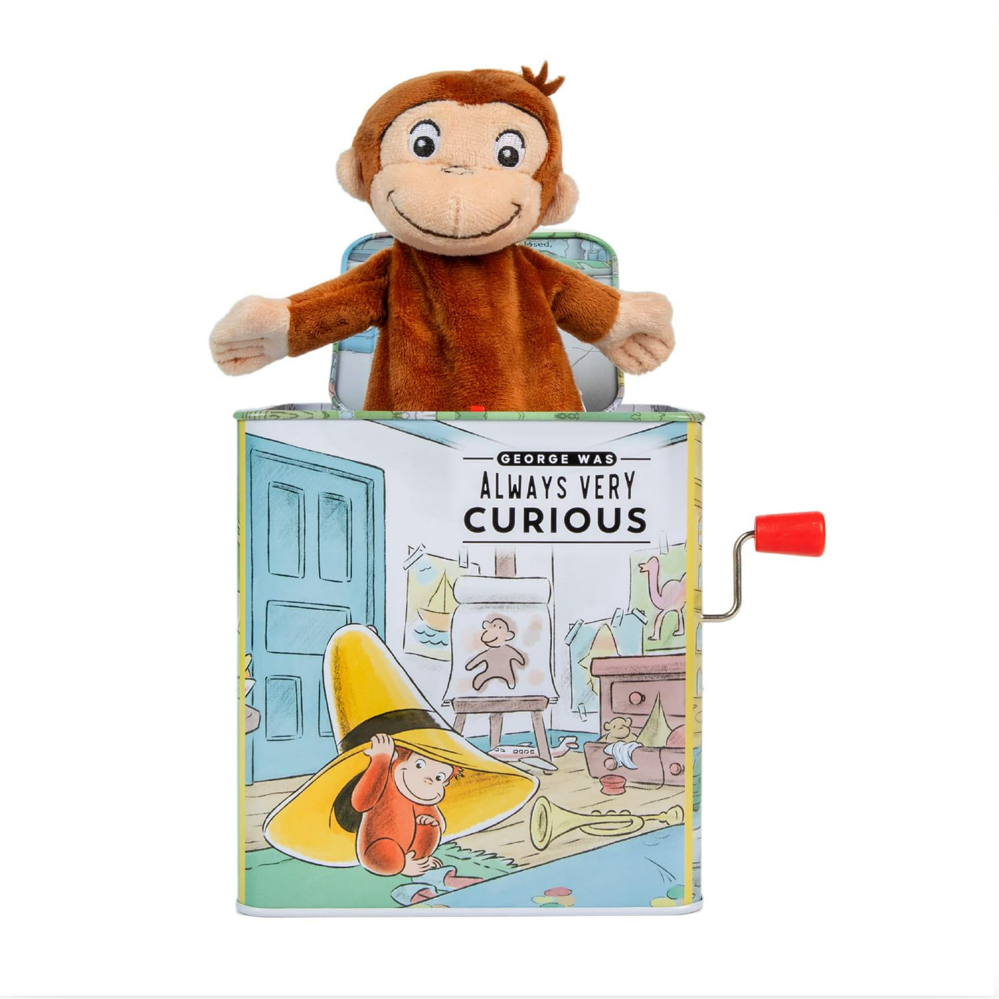 Kids Preferred - Juguete Musical Que Los Niños Preferían Curious George Jack-in-the-box