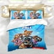 thumbnail image 5 of Cachorros Dog Pals Conjunto de sábanas temático, trío de piezas, cómodo y amigable con la piel, diseño único, regalo de decoración para el hogar para familiares, amigos y fans,135cm *200cm, 5 of 6