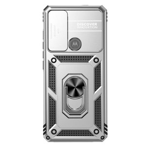 Estuche Gangxun Para Motorola Moto G60S, Soporte Giratorio 360°, Estilo Mecánico Y Magnético