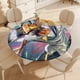 thumbnail image 4 of Chainsaw Man-theme Fitted Round Tablecloths Elastic Edged Table Covers Waterproof Table Cloth for Kitchen Holiday Party Tables Decor 150cm, 4 of 6