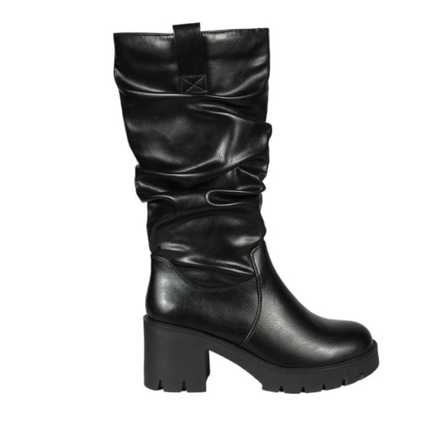 Bota Negra Casual 12 Yassne Negro