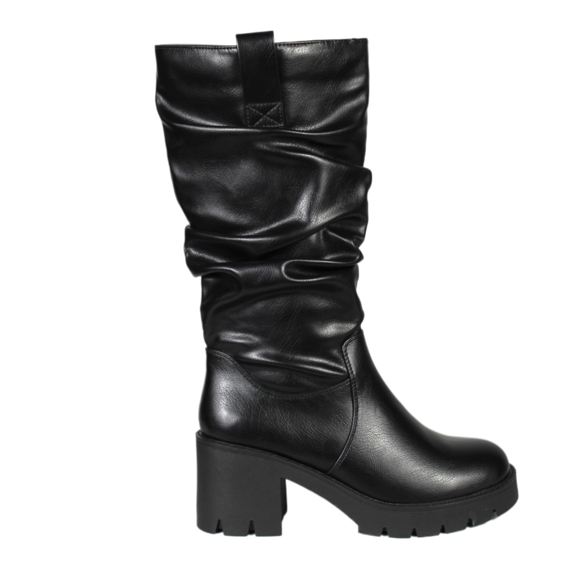 Megabazar Spa - Bota Negra Casual 12 Yassne Negro