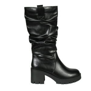 Megabazar Spa - Bota Negra Casual 12 Yassne Negro