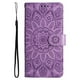 thumbnail image 5 of Funda tipo cartera FOXDOCK para iPhone 16 , diseño girasol en relieve, cuero PU, cierre magnético, soporte y tarjetero, 5 of 5