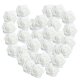 thumbnail image 3 of 100pcs pe espuma rose capullos de rosa flores artificiales 6cm blanco, 3 of 3
