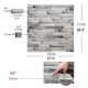 thumbnail image 2 of 10 Pegatinas De Pared De Espuma 3D De Solo Color #9, 2 of 3