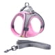 thumbnail image 5 of Arnés para perros, chaleco reflectante ajustable sin estrangulamiento para mascotas con accesorios de correa, entrenamiento de control suave para , Rosa XXS, 5 of 5