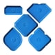 thumbnail image 1 of Collar cónico para gatos y perros, con puntos suaves, para recuperación tras cirugía, para gatos, gatitos, cachorros, perros pequeños, mascotas, suministros para mascotas, funda protectora, funda de a, 1 of 8